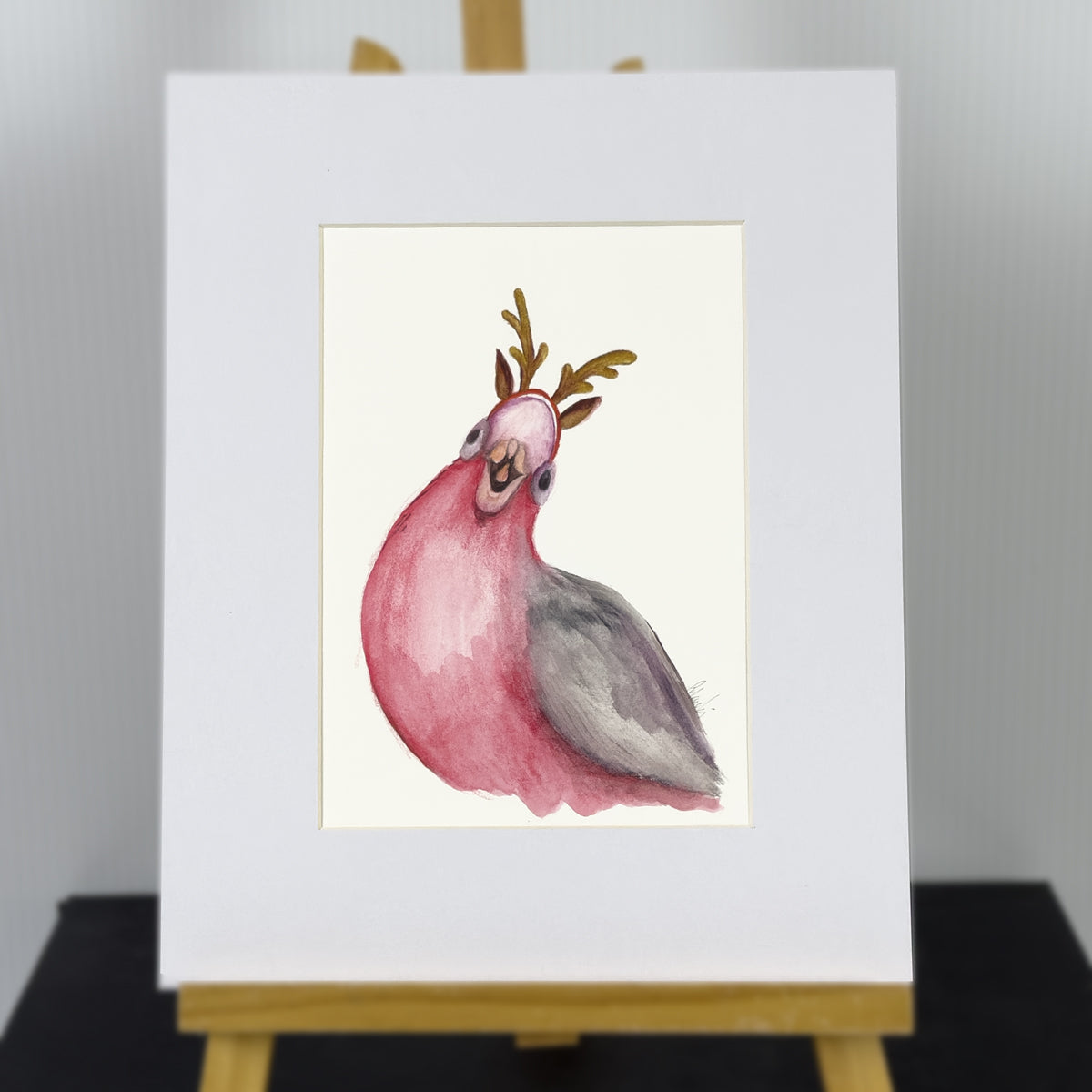 Christmas galah original artwork