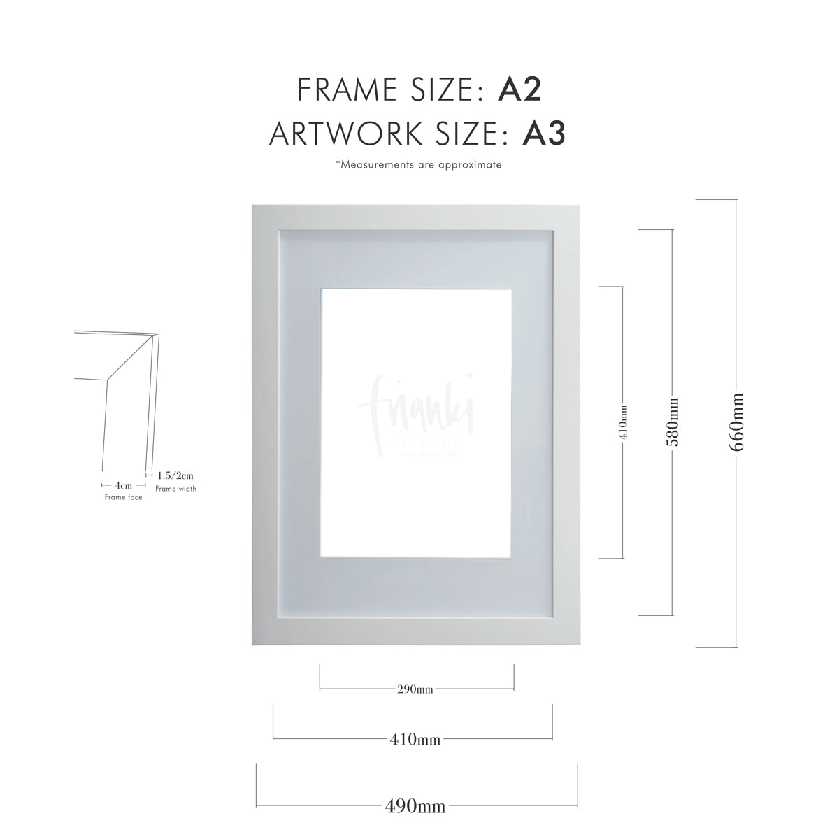 Frame My Artwork - A3