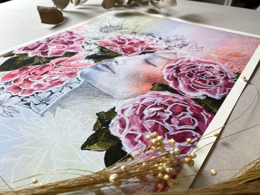 Heavenly I | Mixed Media Wall Art
