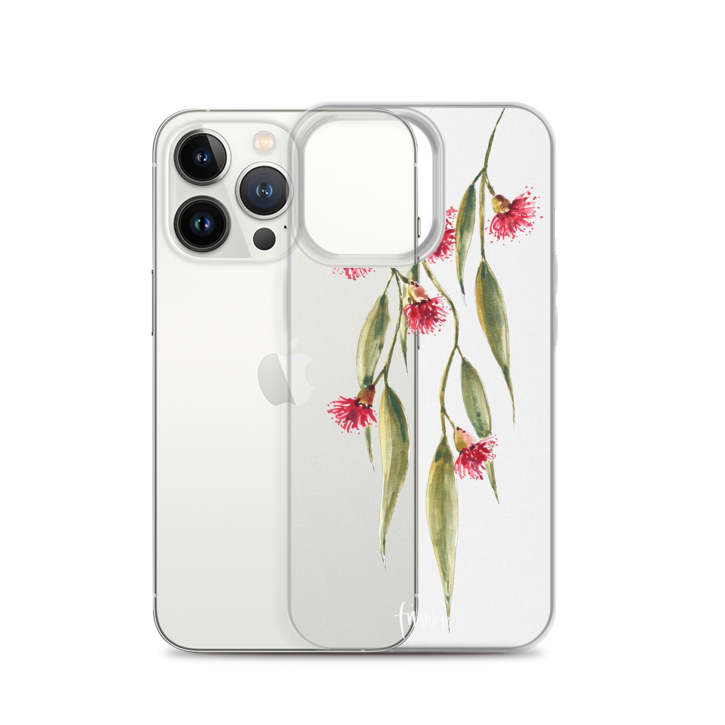 Clear Case for iPhone® Watercolour Eucalyptus