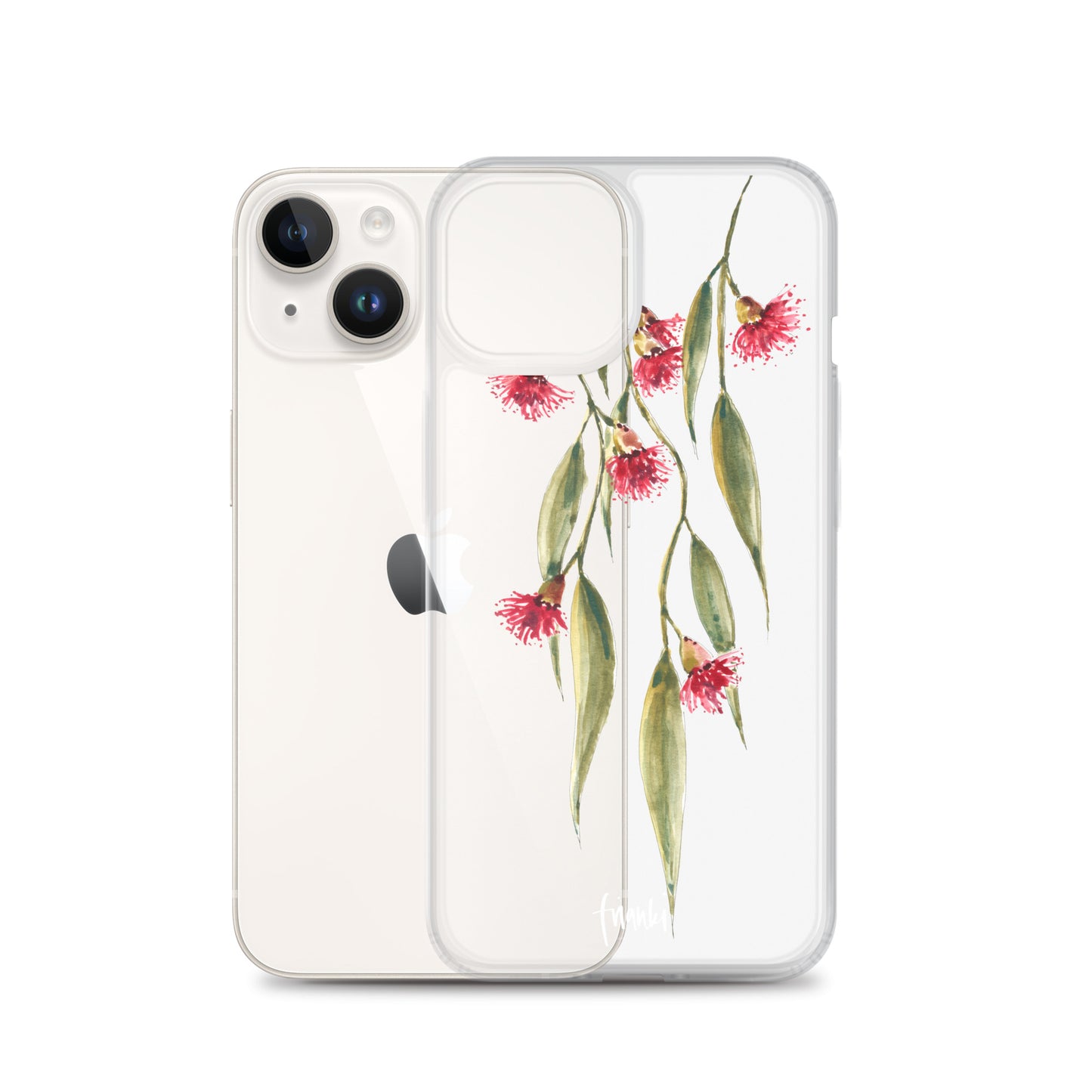 Clear Case for iPhone® Watercolour Eucalyptus