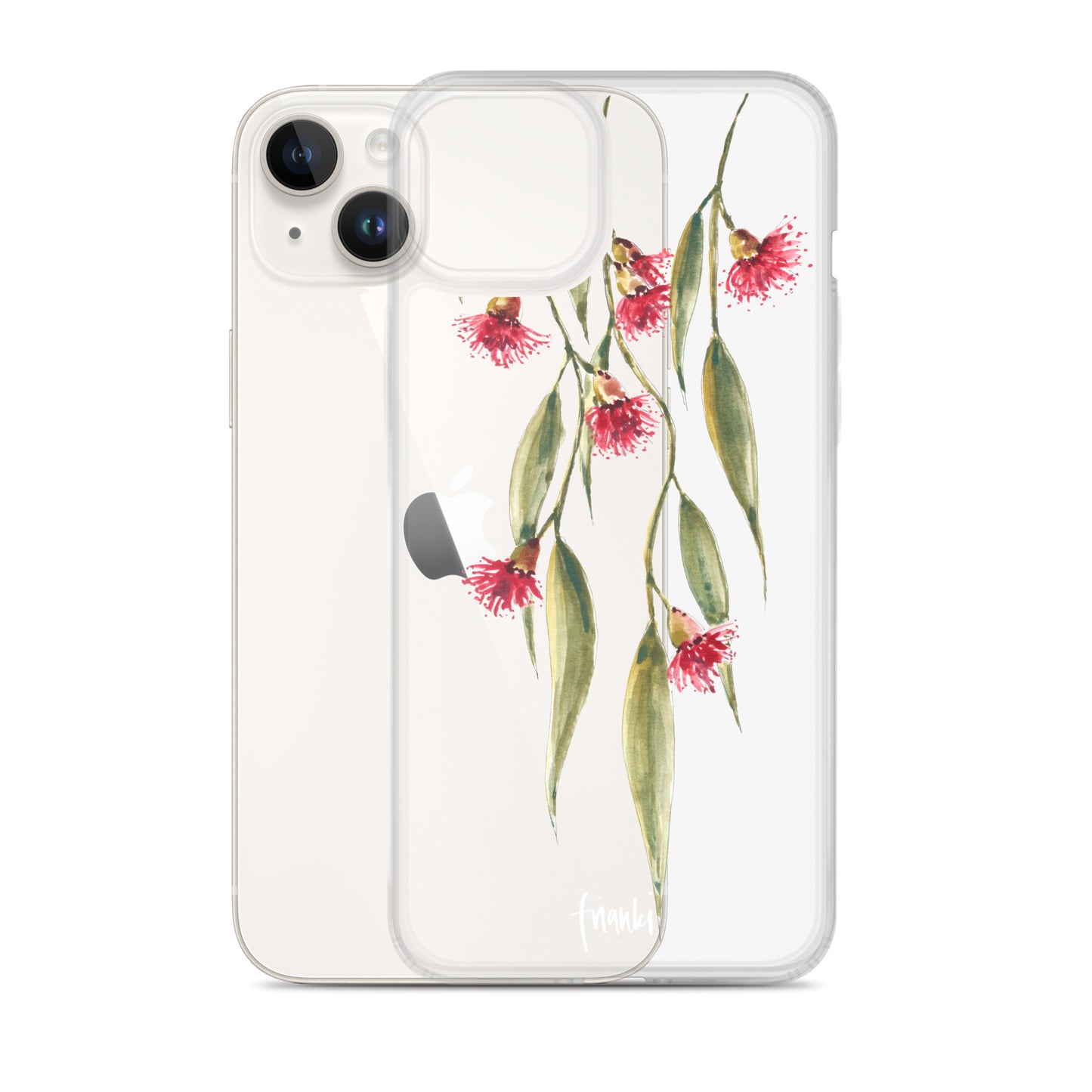 Clear Case for iPhone® Watercolour Eucalyptus