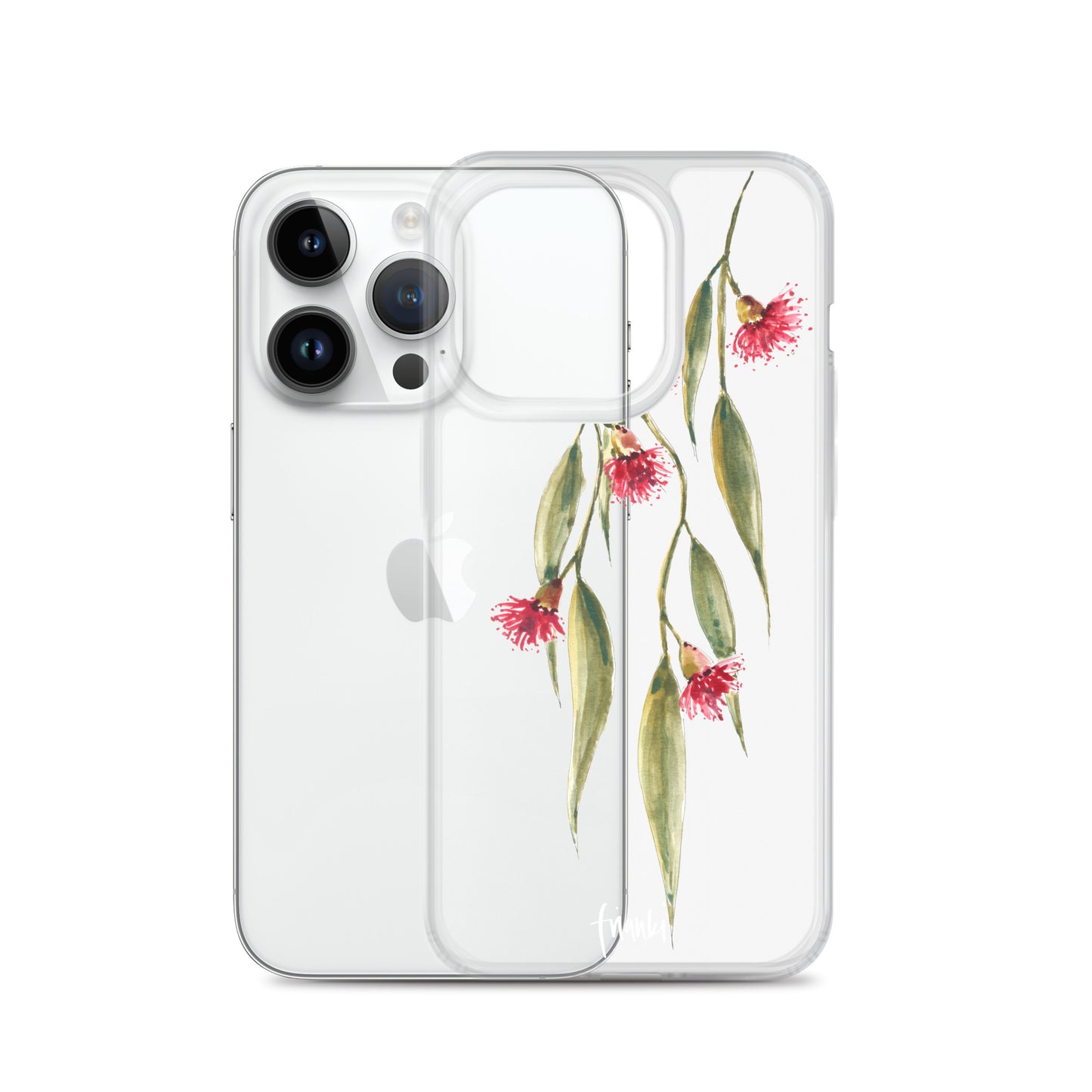 Clear Case for iPhone® Watercolour Eucalyptus