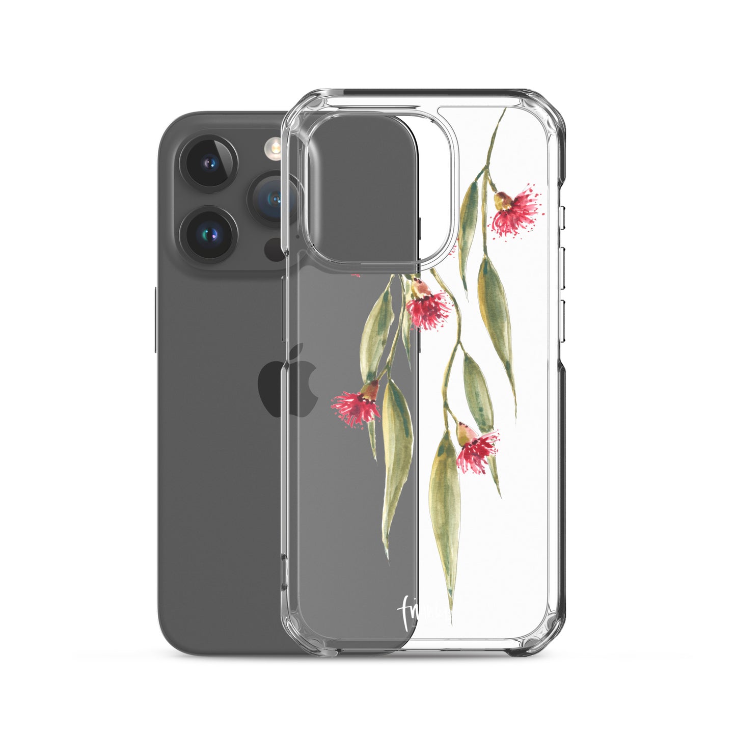 Clear Case for iPhone® Watercolour Eucalyptus