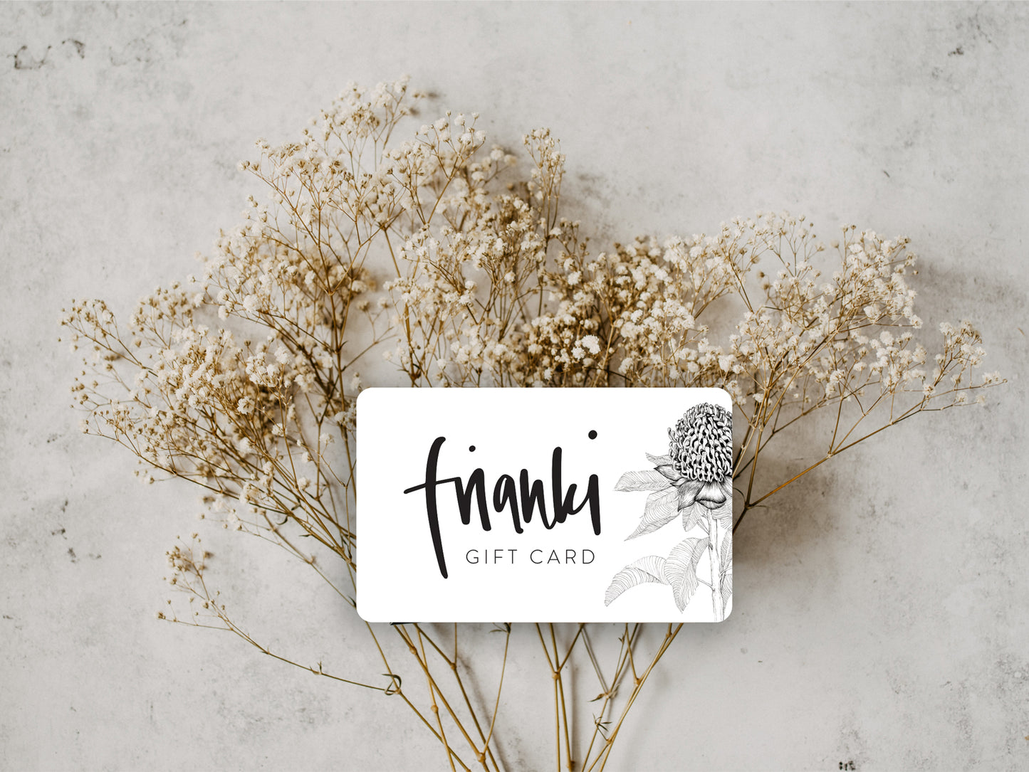 Frianki gift card Australian wall art