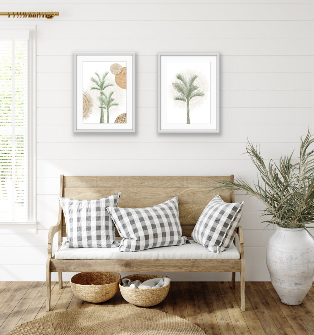 Alexander Double Palm | Australian Native Coastal Beach Wall Art Artwork Frianki
