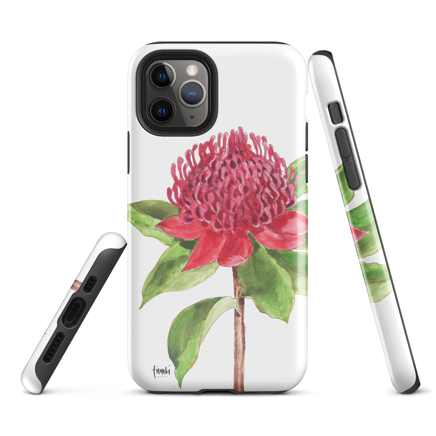 Tough Case for iPhone® Watercolour Waratah