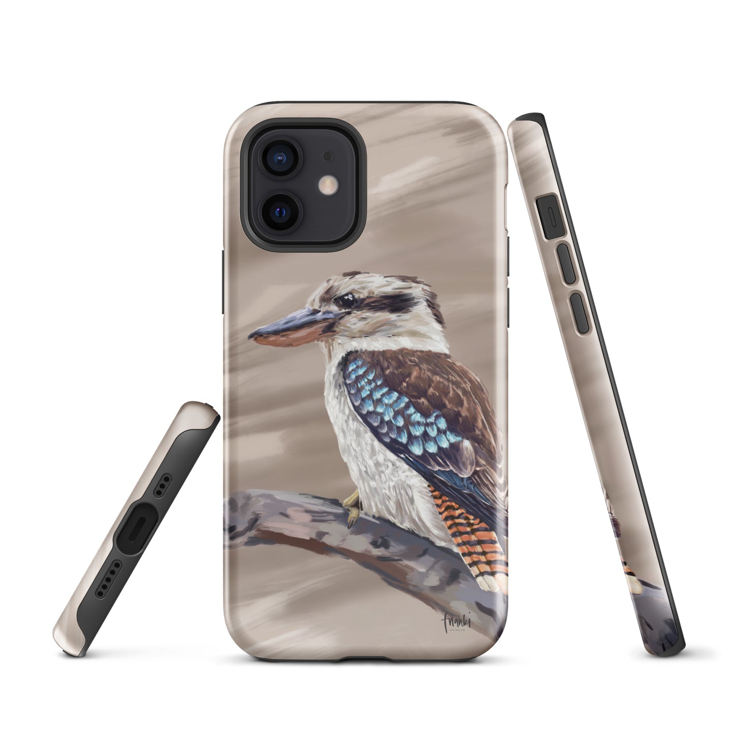 Tough Case for iPhone® Blue Wing Kookaburra