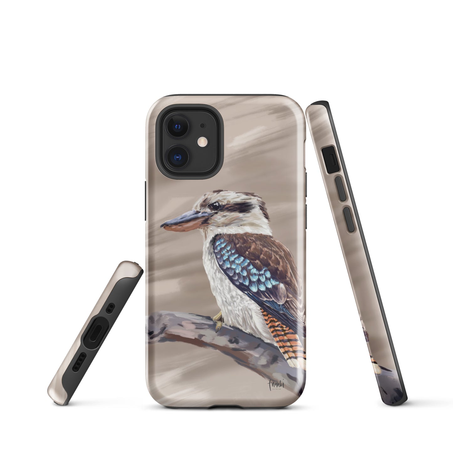 Tough Case for iPhone® Blue Wing Kookaburra