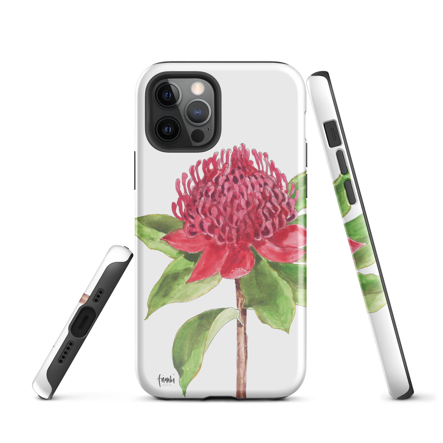 Tough Case for iPhone® Watercolour Waratah