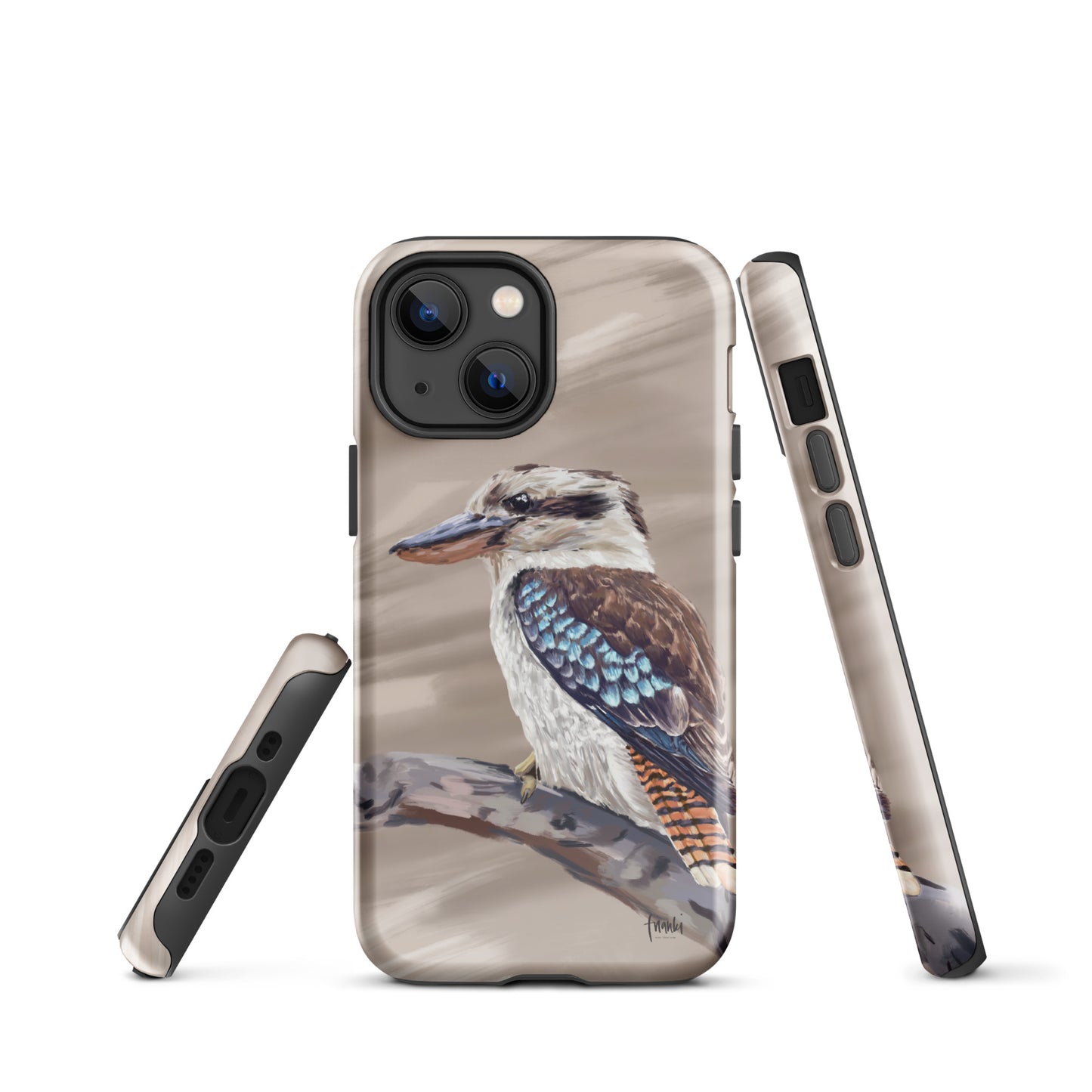 Tough Case for iPhone® Blue Wing Kookaburra