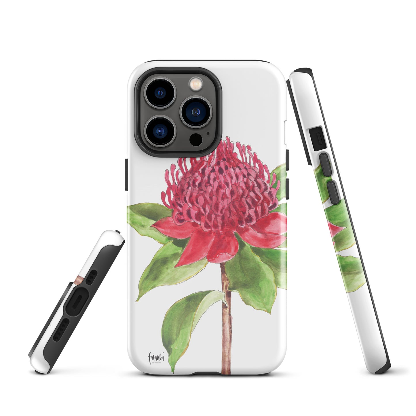 Tough Case for iPhone® Watercolour Waratah