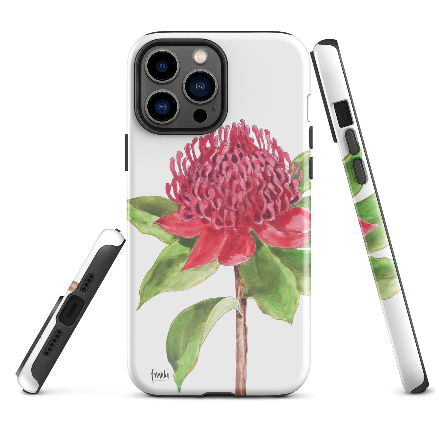 Tough Case for iPhone® Watercolour Waratah