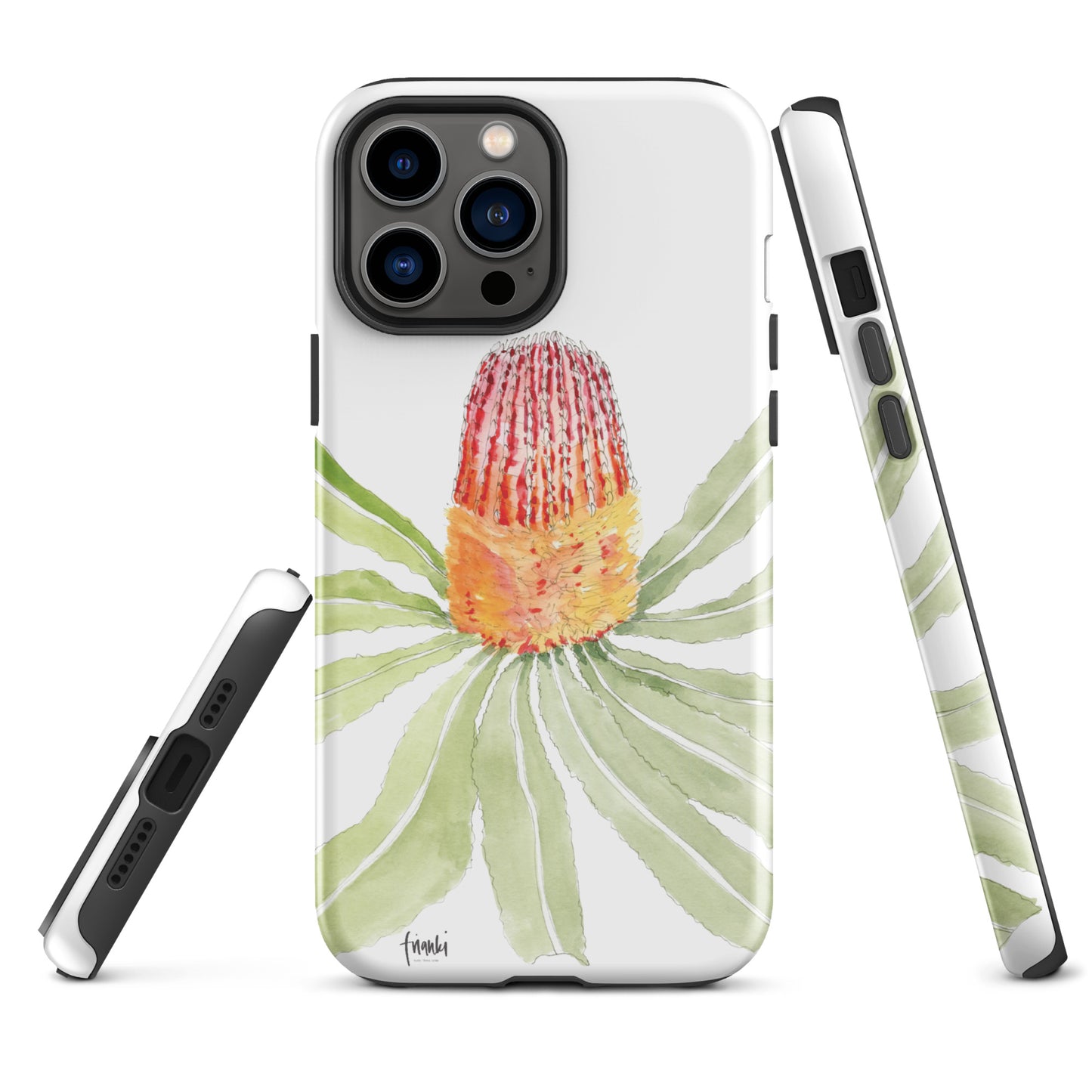 Tough Case for iPhone® Watercolour Banksia Menziesii