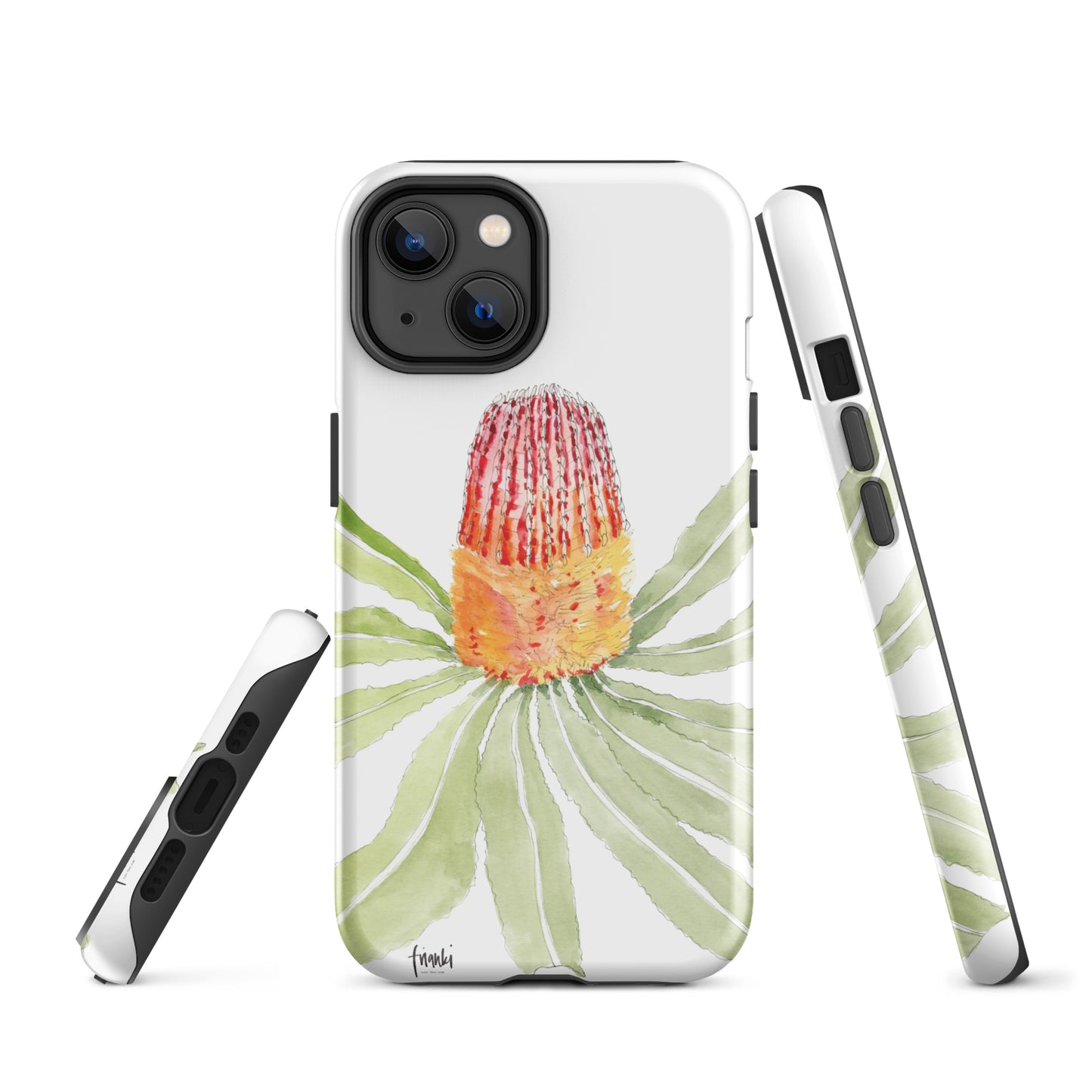 Tough Case for iPhone® Watercolour Banksia Menziesii