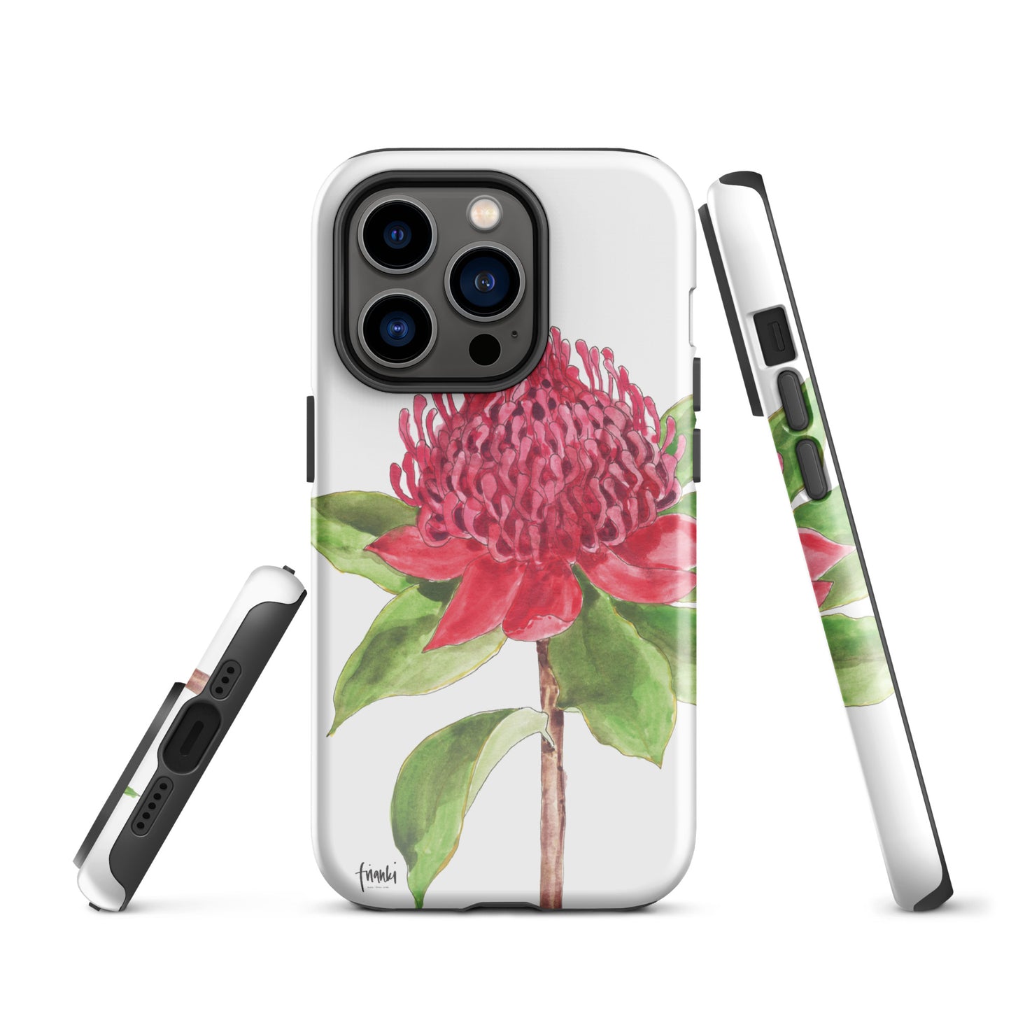 Tough Case for iPhone® Watercolour Waratah
