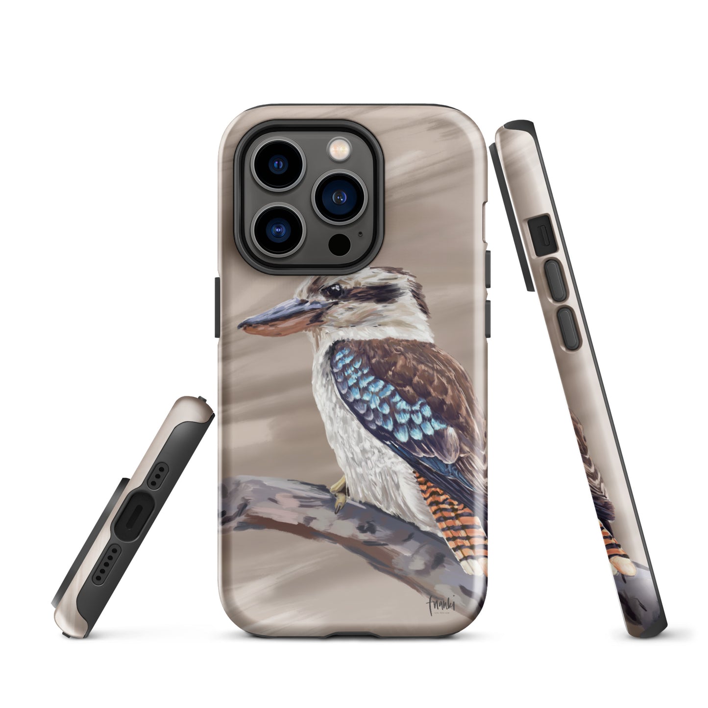 Tough Case for iPhone® Blue Wing Kookaburra