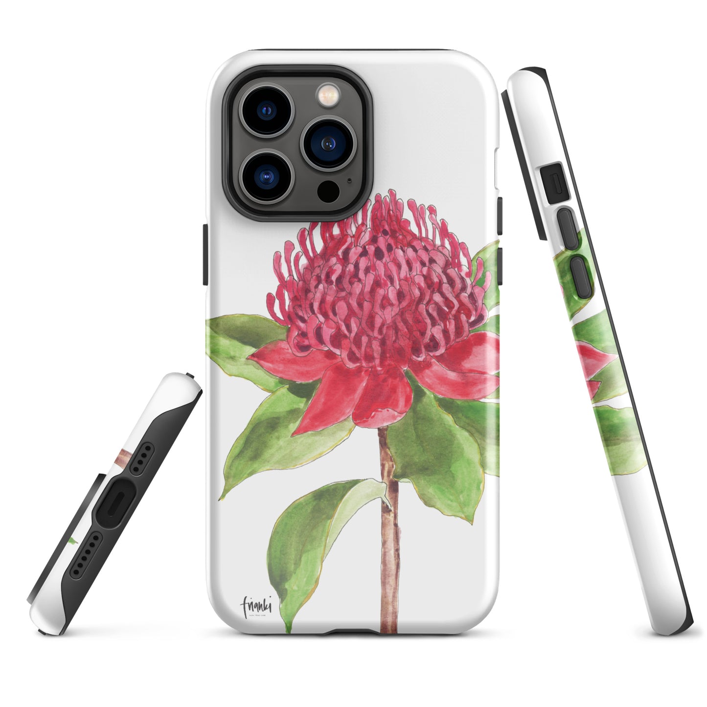 Tough Case for iPhone® Watercolour Waratah