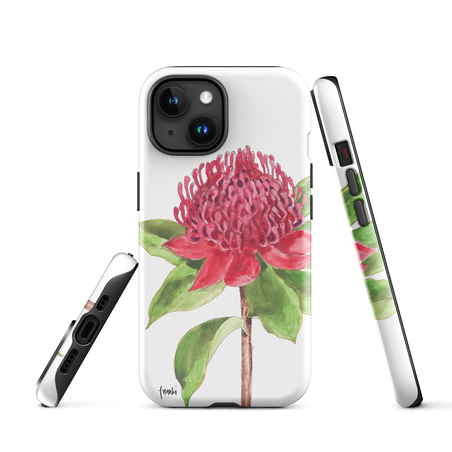 Tough Case for iPhone® Watercolour Waratah