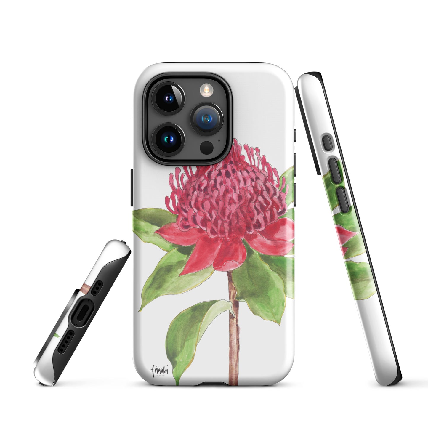 Tough Case for iPhone® Watercolour Waratah