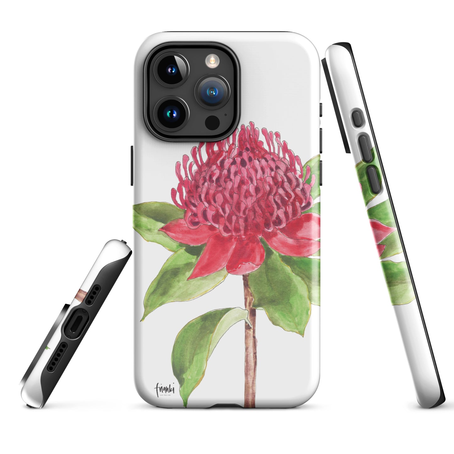 Tough Case for iPhone® Watercolour Waratah