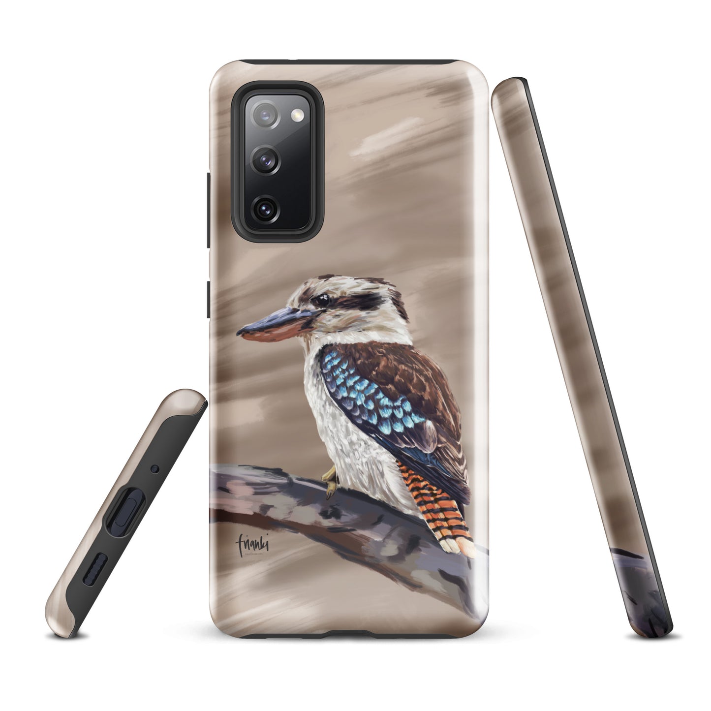 Tough case for Samsung® Blue Wing Kookaburra