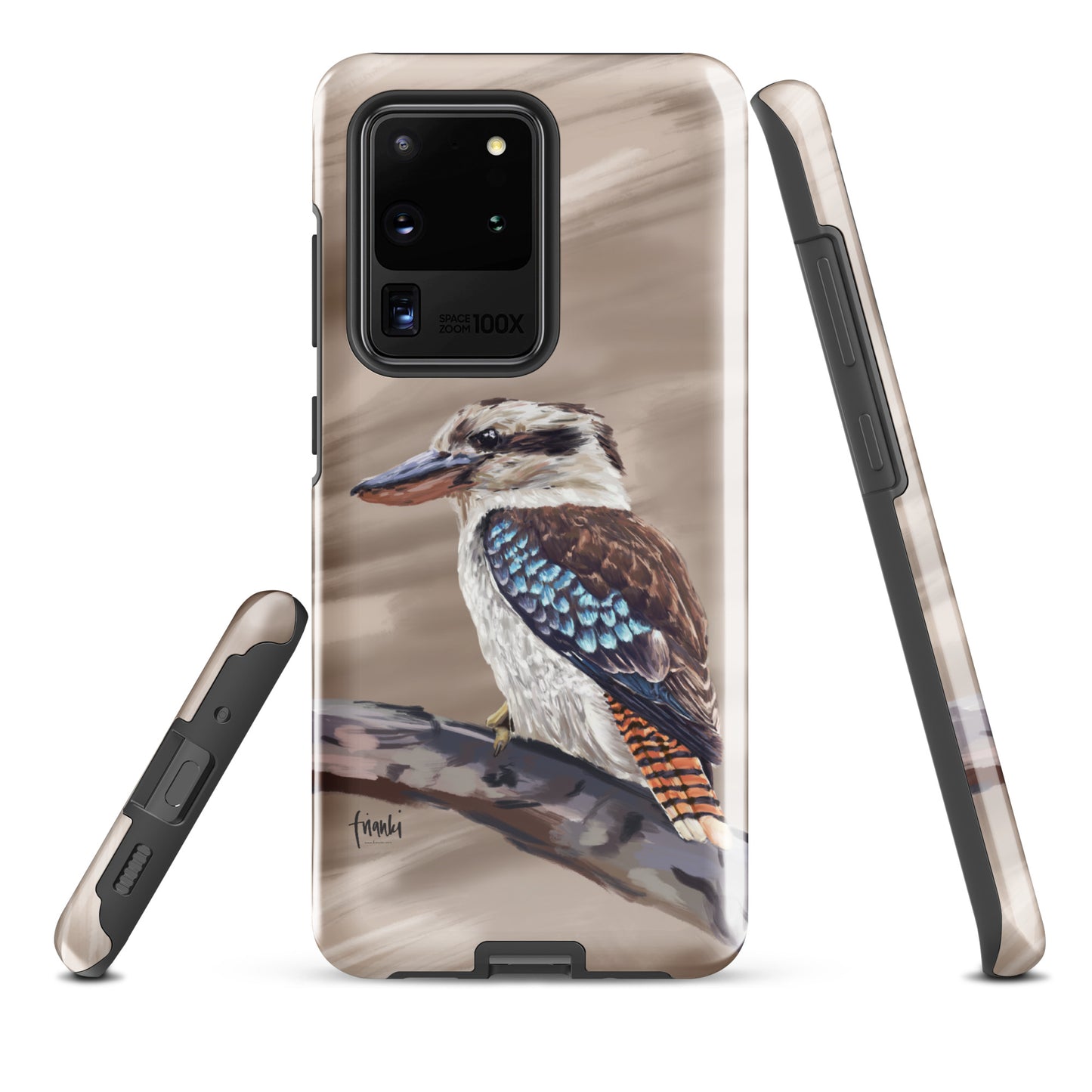Tough case for Samsung® Blue Wing Kookaburra