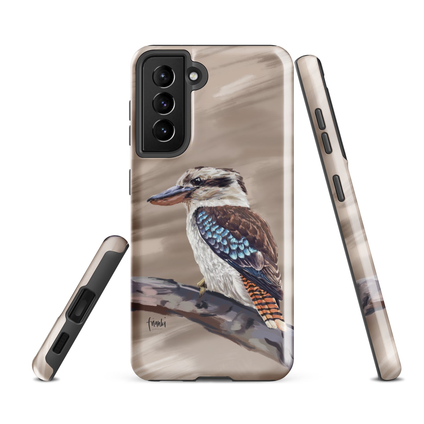 Tough case for Samsung® Blue Wing Kookaburra