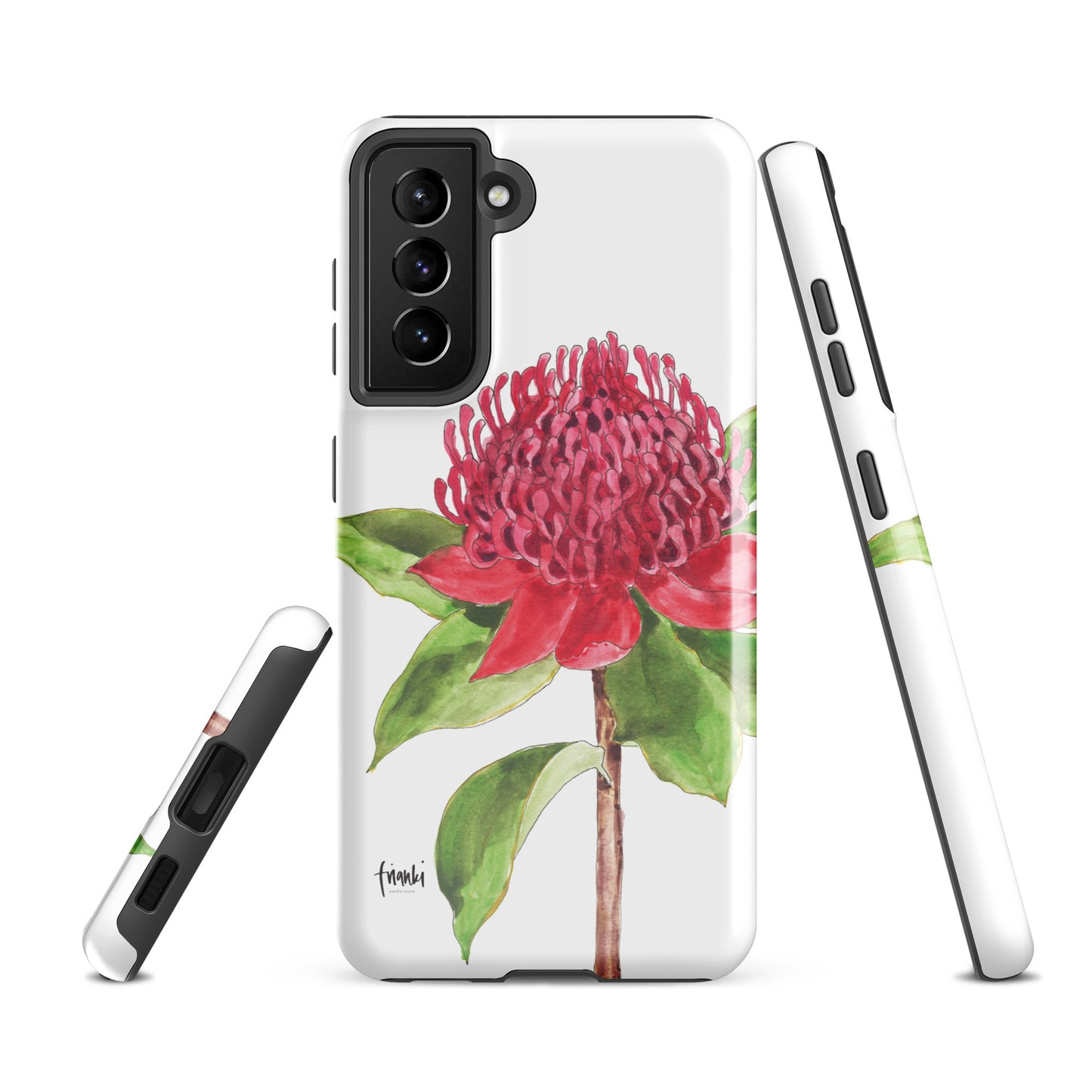 Tough case for Samsung® Watercolour Waratah
