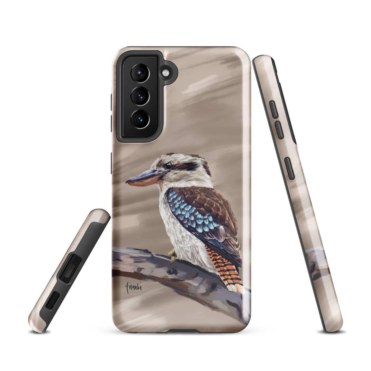 Tough case for Samsung® Blue Wing Kookaburra