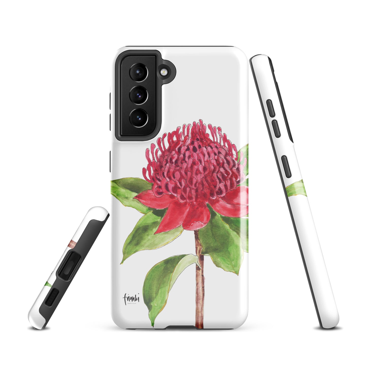 Tough case for Samsung® Watercolour Waratah