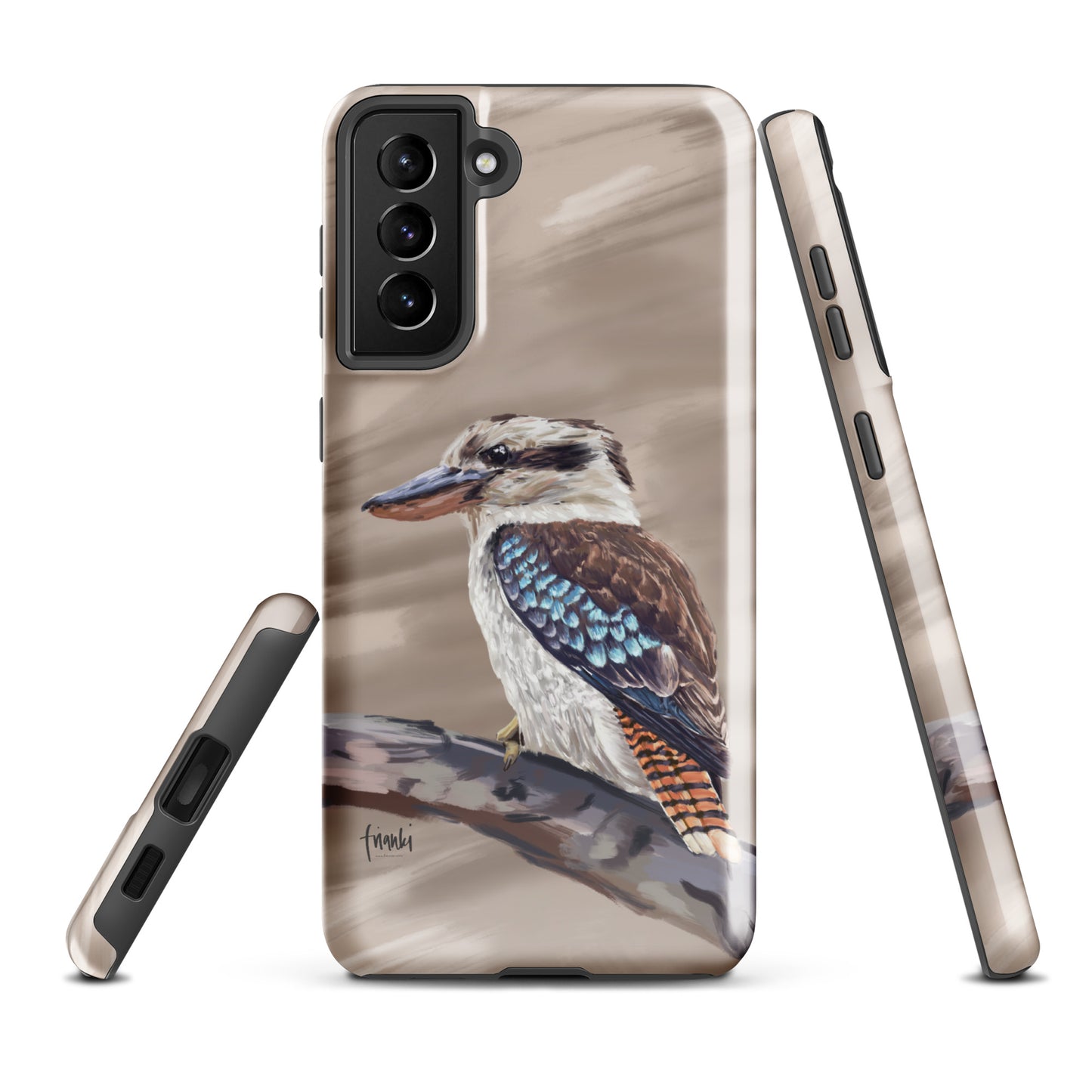 Tough case for Samsung® Blue Wing Kookaburra