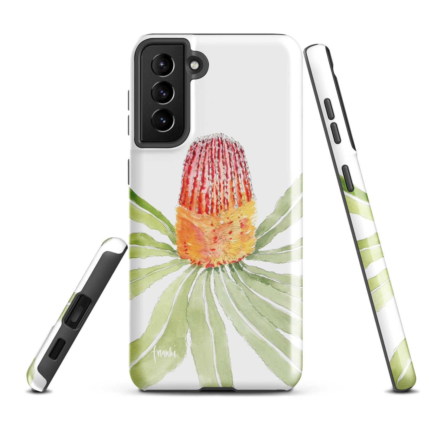Tough case for Samsung® Watercolour Banksia Menziesii