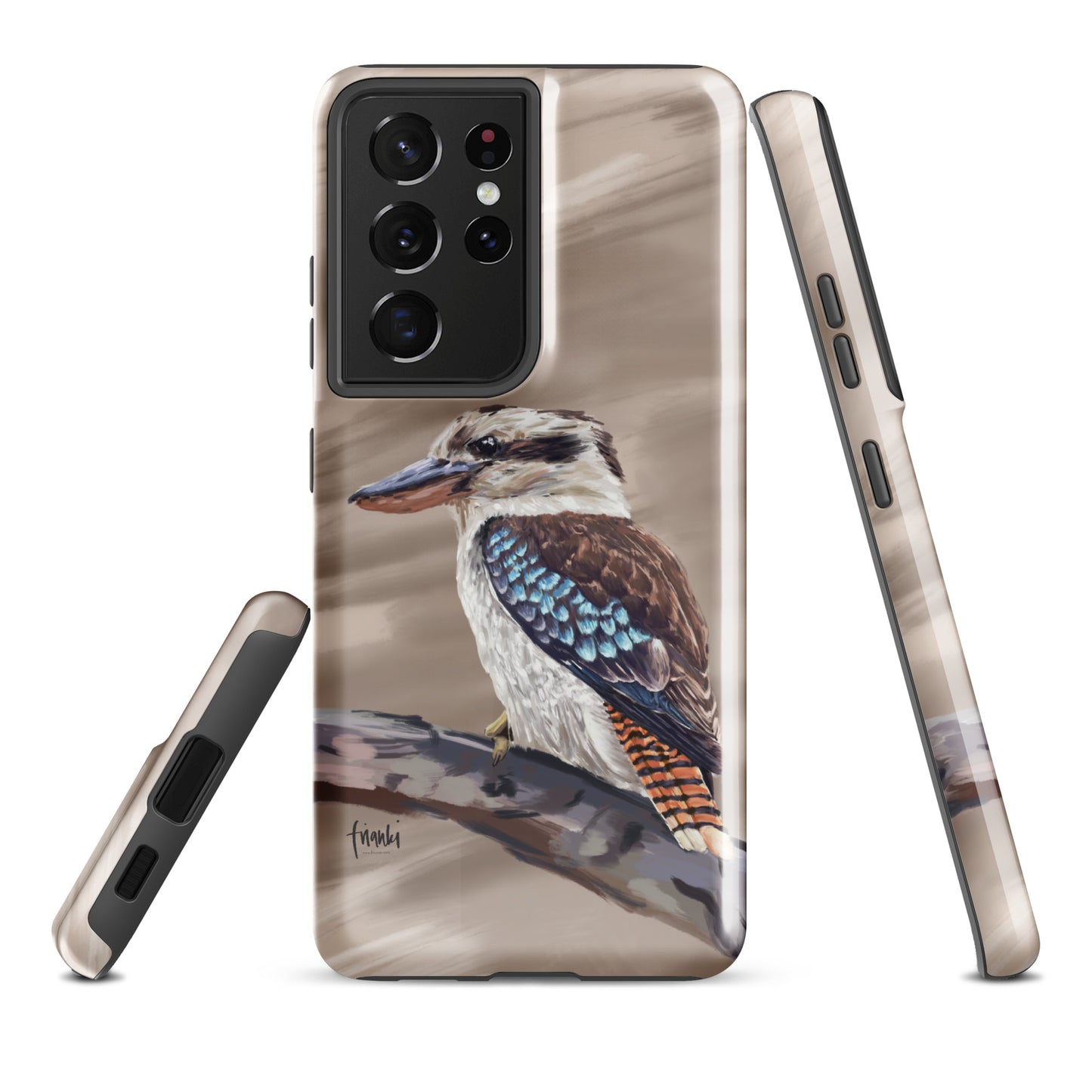 Tough case for Samsung® Blue Wing Kookaburra