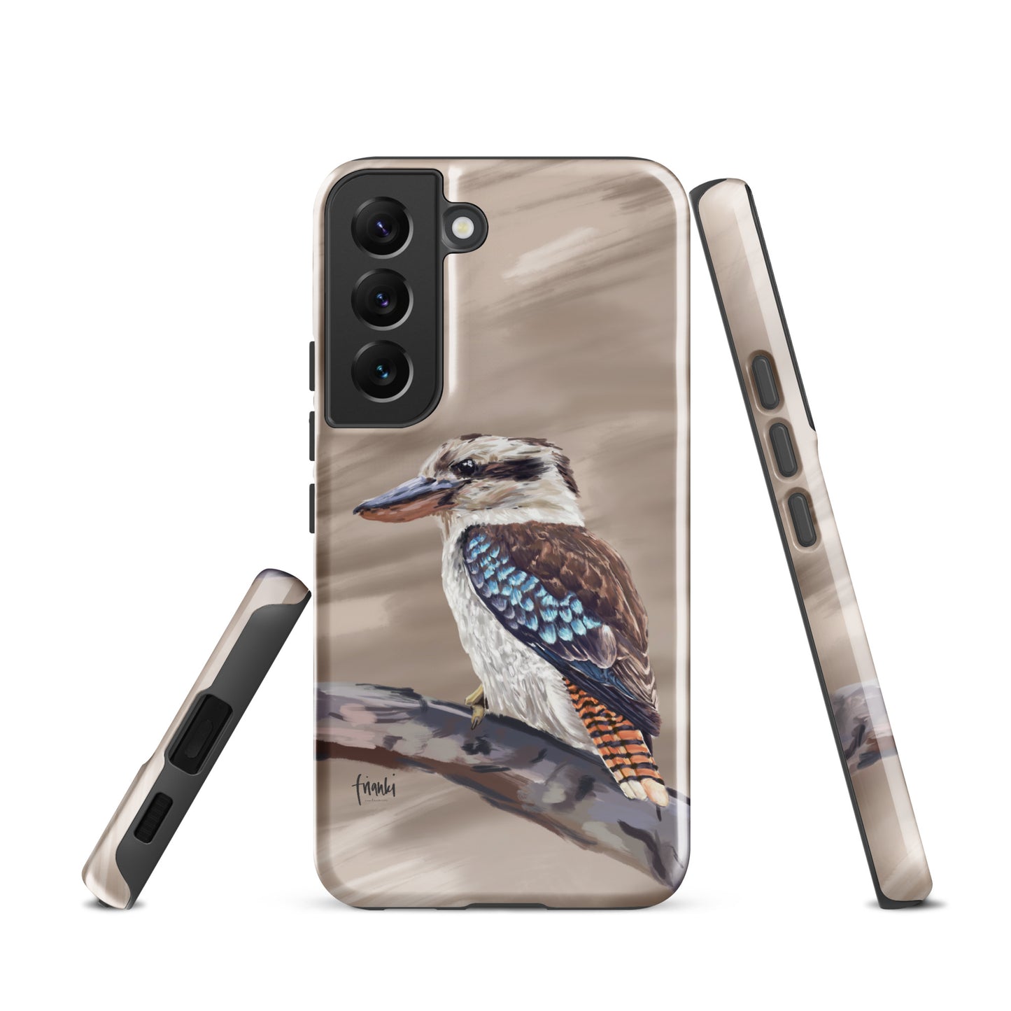 Tough case for Samsung® Blue Wing Kookaburra