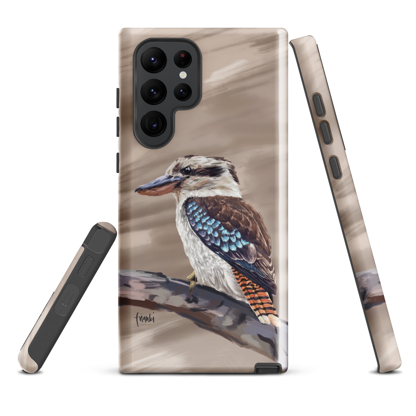 Tough case for Samsung® Blue Wing Kookaburra