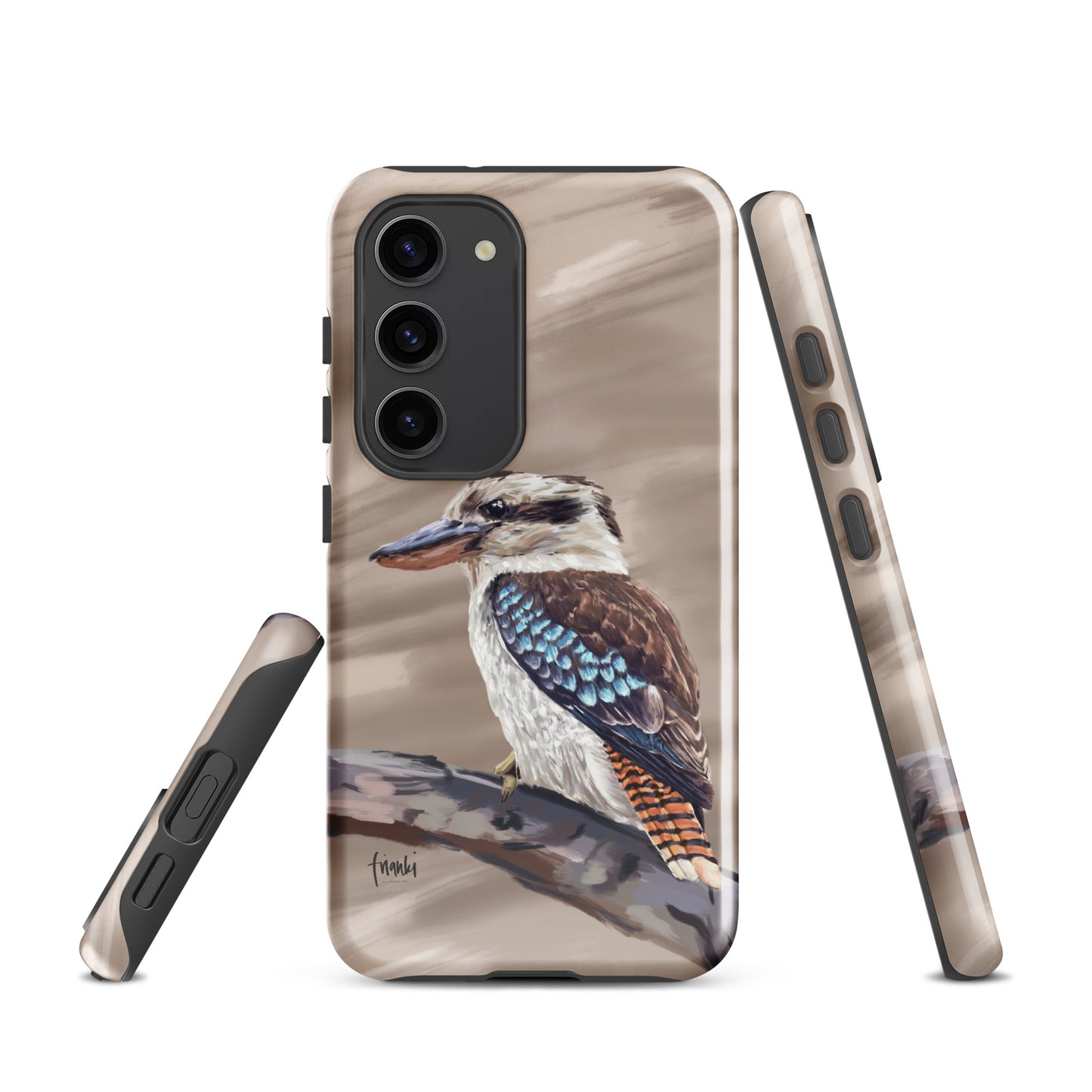 Tough case for Samsung® Blue Wing Kookaburra