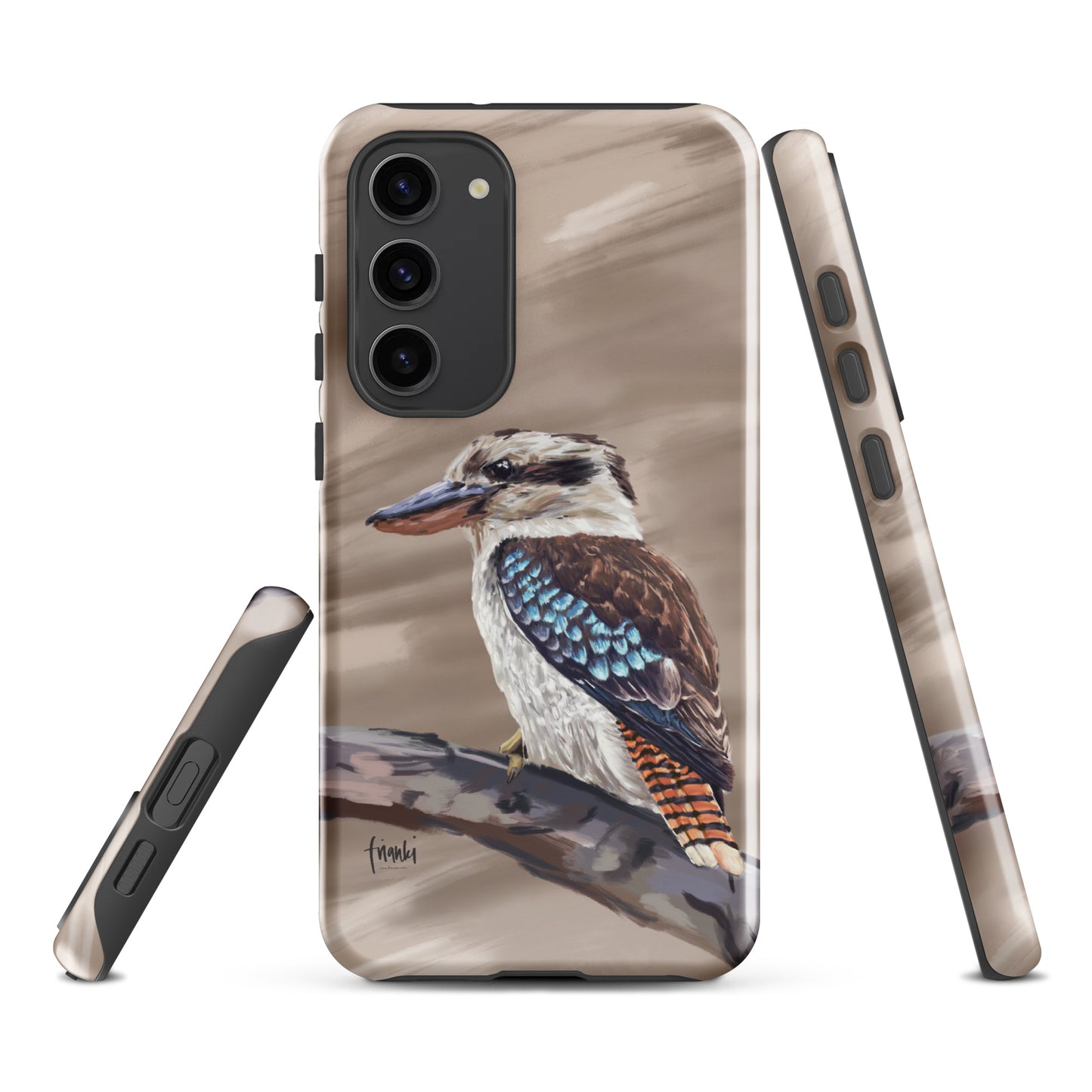 Tough case for Samsung® Blue Wing Kookaburra