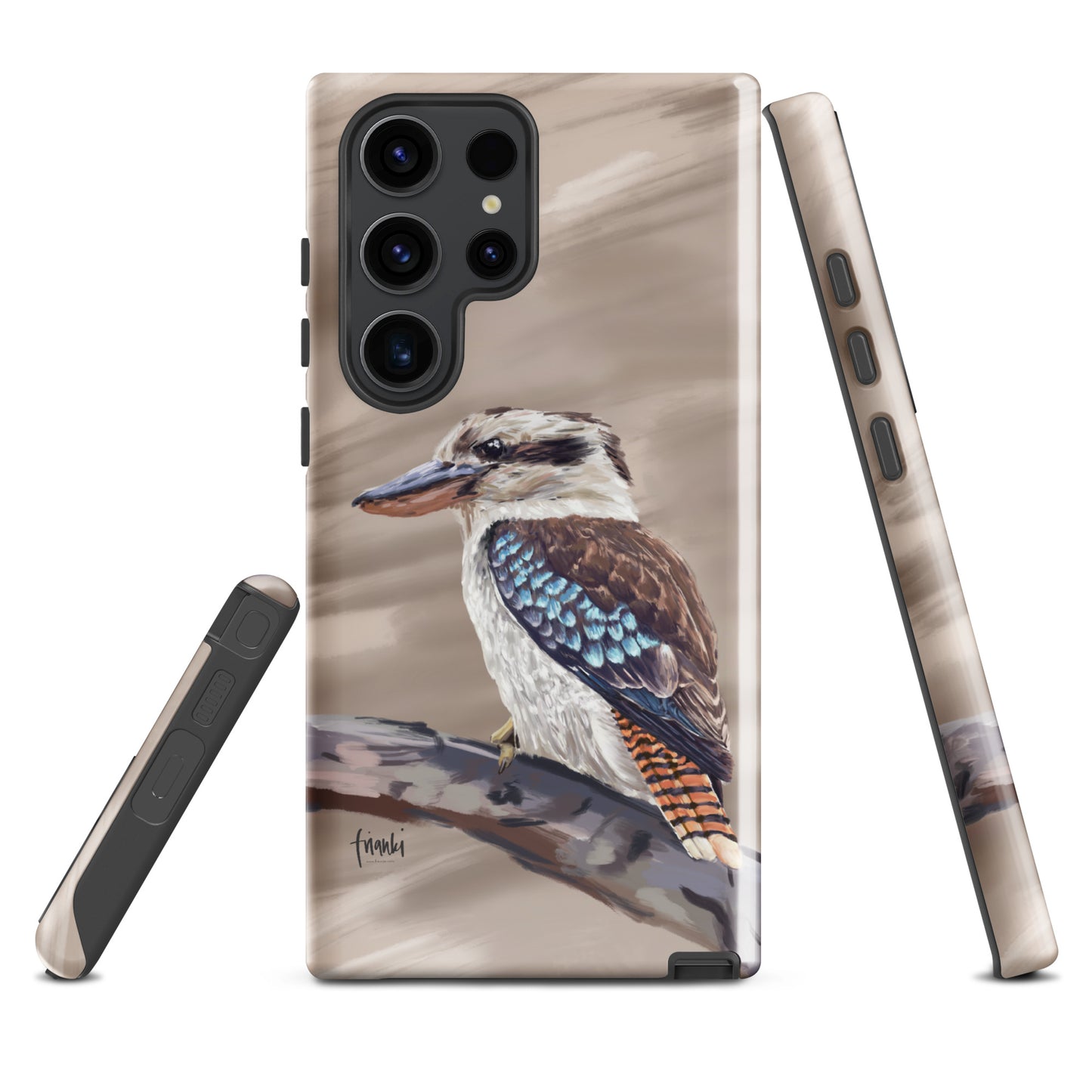 Tough case for Samsung® Blue Wing Kookaburra
