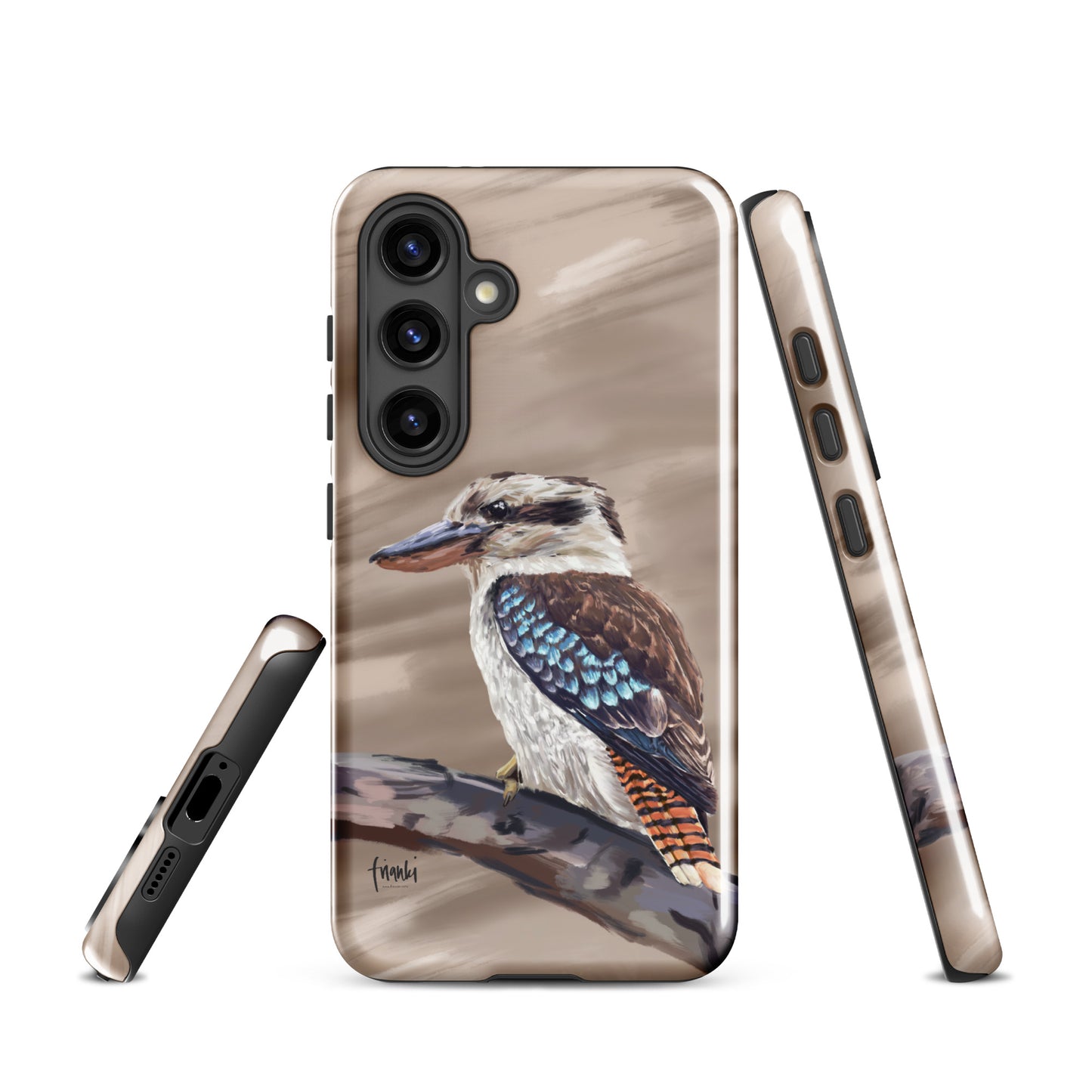 Tough case for Samsung® Blue Wing Kookaburra
