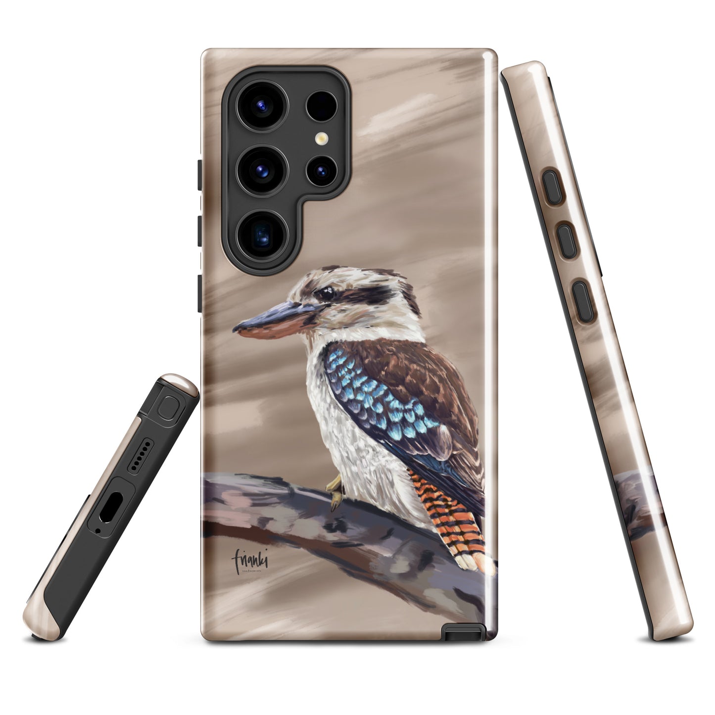 Tough case for Samsung® Blue Wing Kookaburra