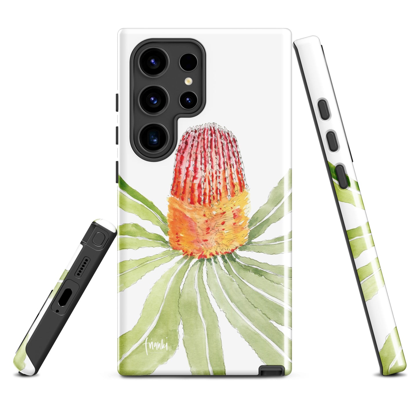 Tough case for Samsung® Watercolour Banksia Menziesii