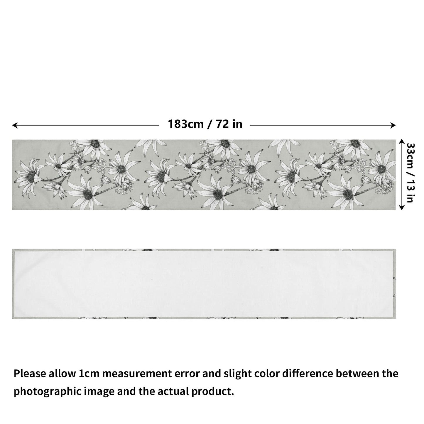 Table runner | Flannel Flowers Design