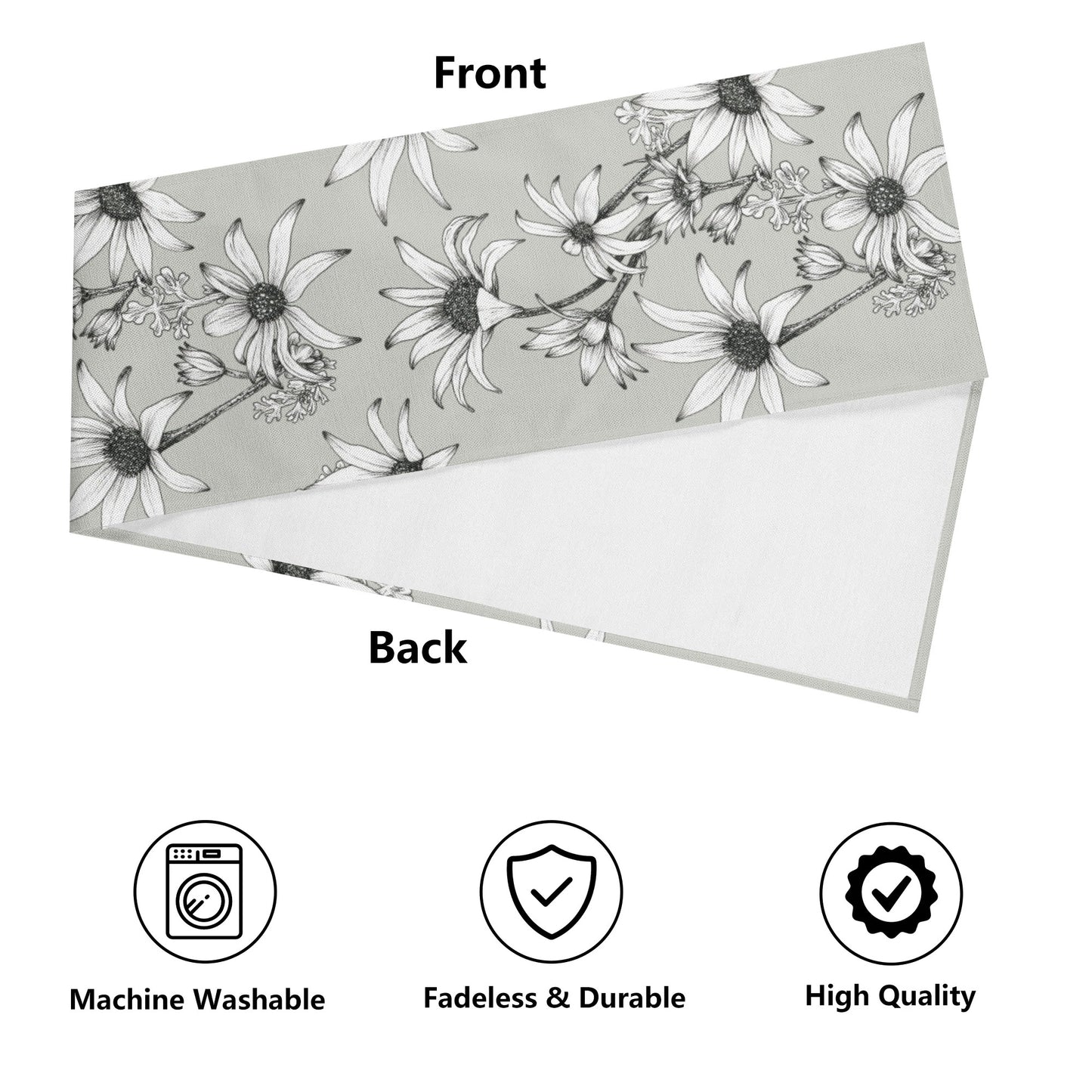 Table runner | Flannel Flowers Design