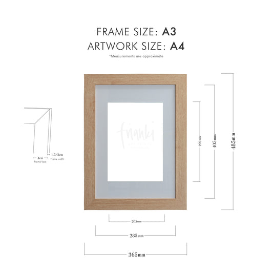 Frame My Artwork - A4