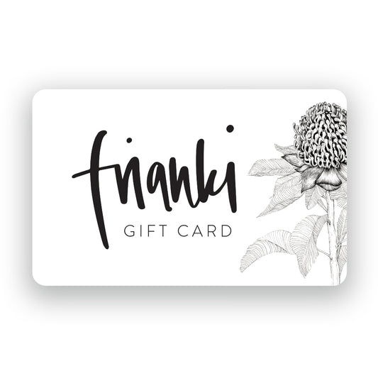 Frianki gift card Australian wall art 