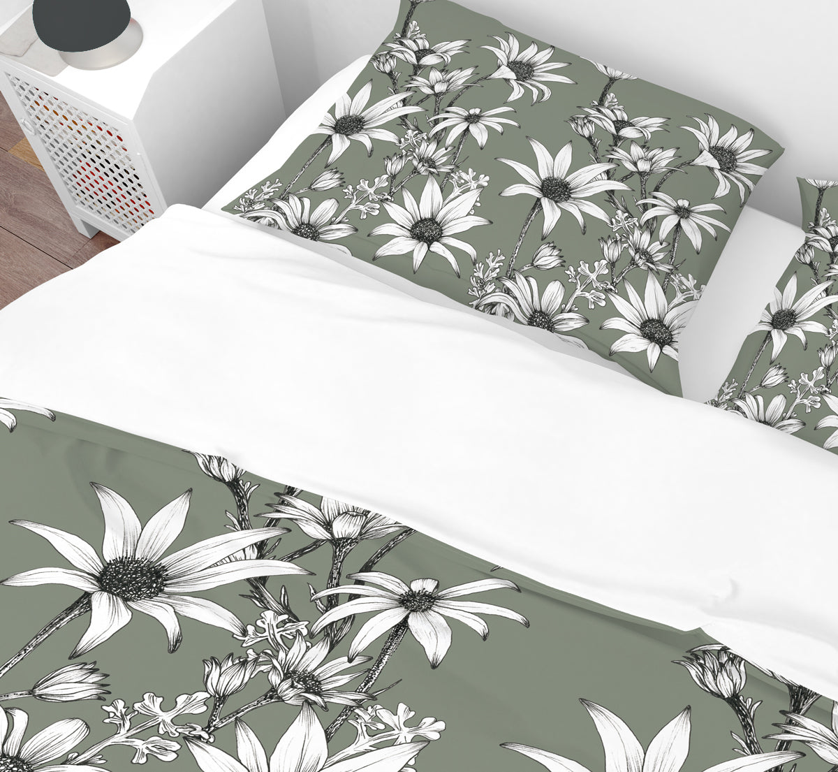 Quilt Cover Bedding Set | Flannel Flower