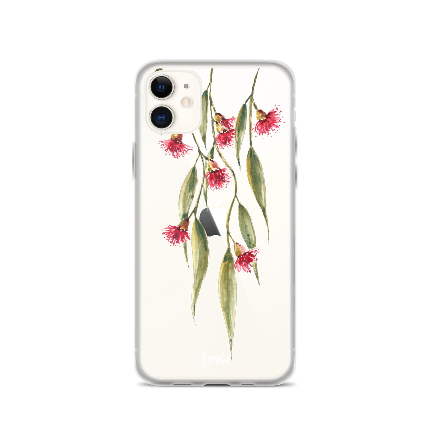 Clear Case for iPhone® Watercolour Eucalyptus