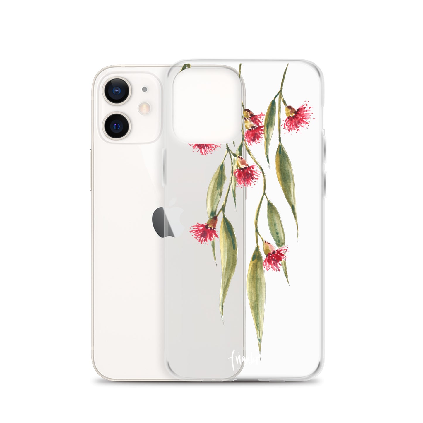 Clear Case for iPhone® Watercolour Eucalyptus