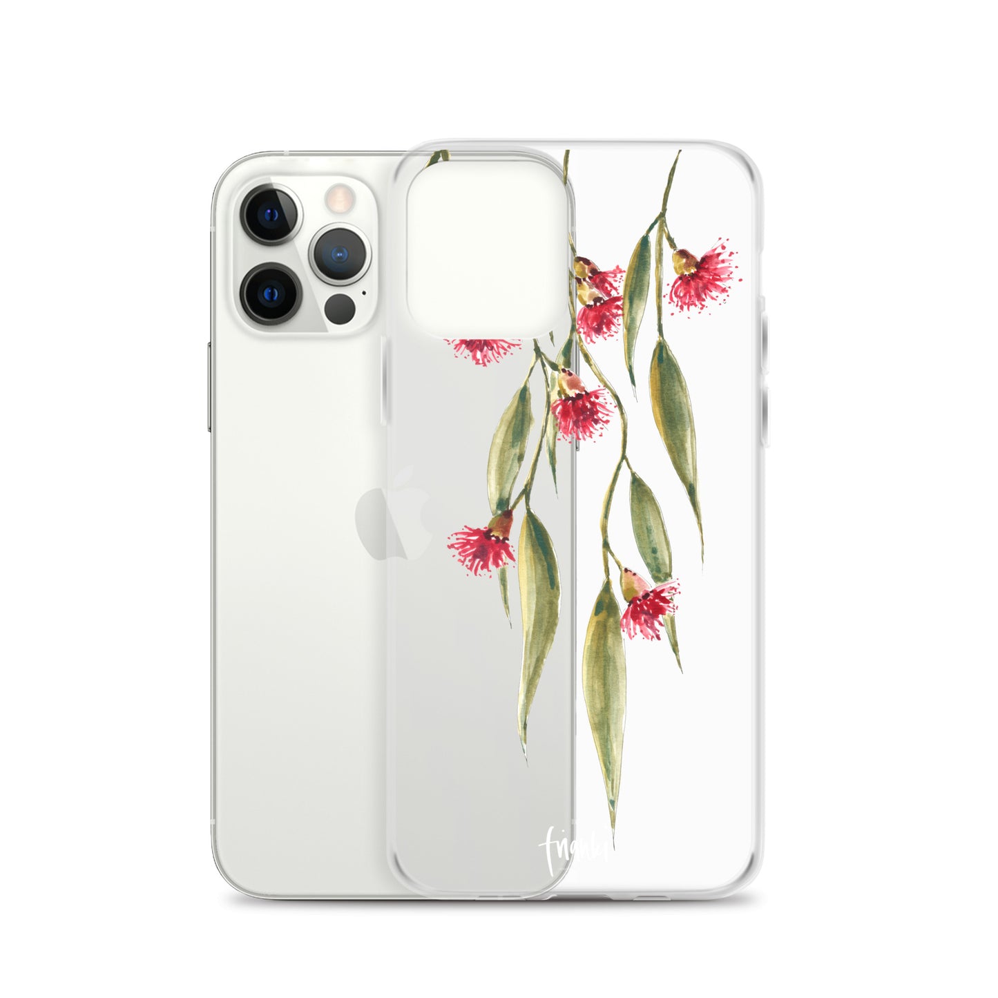 Clear Case for iPhone® Watercolour Eucalyptus